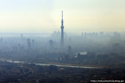 東京スカイツリーの空撮