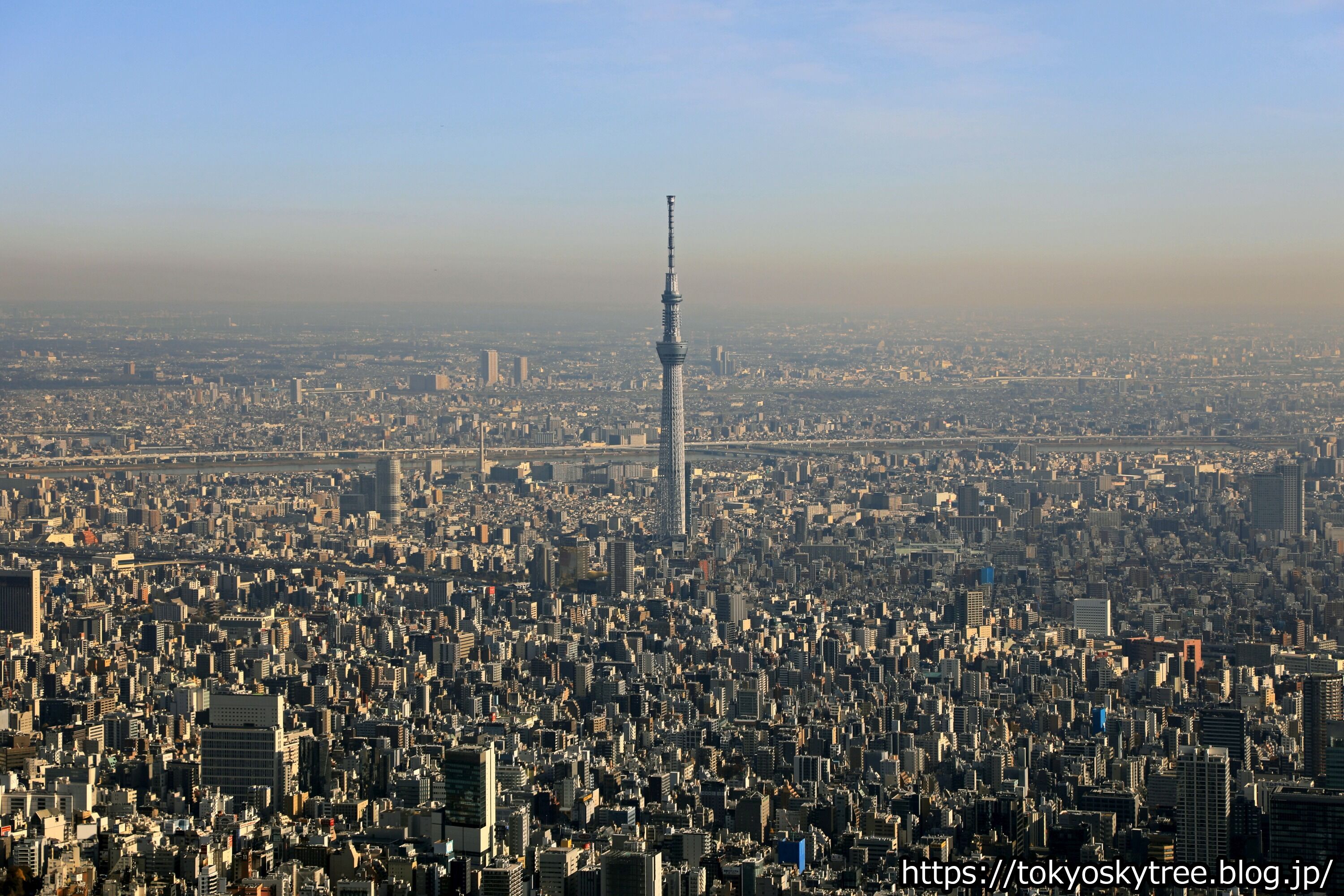 東京スカイツリー空撮 その１５ 年12月18日 東京スカイツリー定点観測所