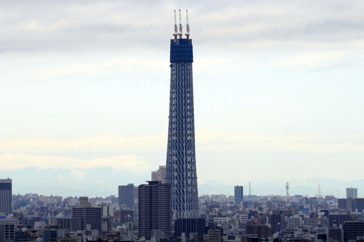 10年3月21日の東京スカイツリー 自宅から 東京スカイツリー定点観測所 10年3月21日の東京スカイツリー 自宅から 東京スカイツリー定点観測所