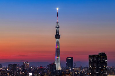 東京スカイツリー夕景