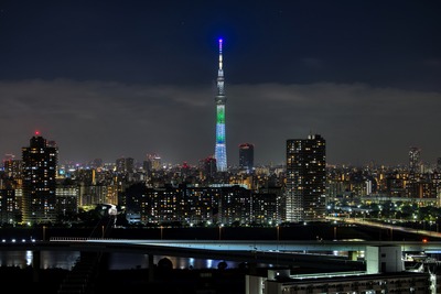 バズ・ライトイヤーをイメージしたライティング