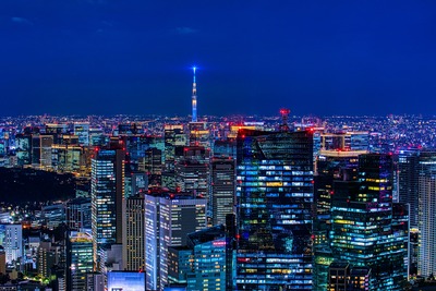 六本木ヒルズから見た新「粋」