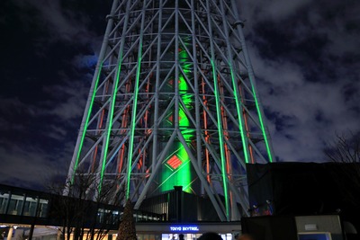 東京スカイツリープロジェクションマッピング