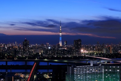 東京スカイツリー夕景