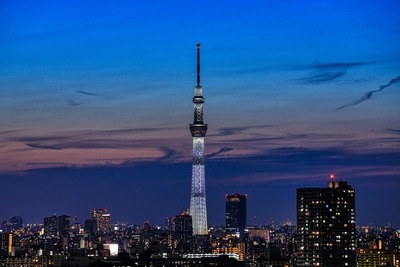 東京スカイツリー夜景