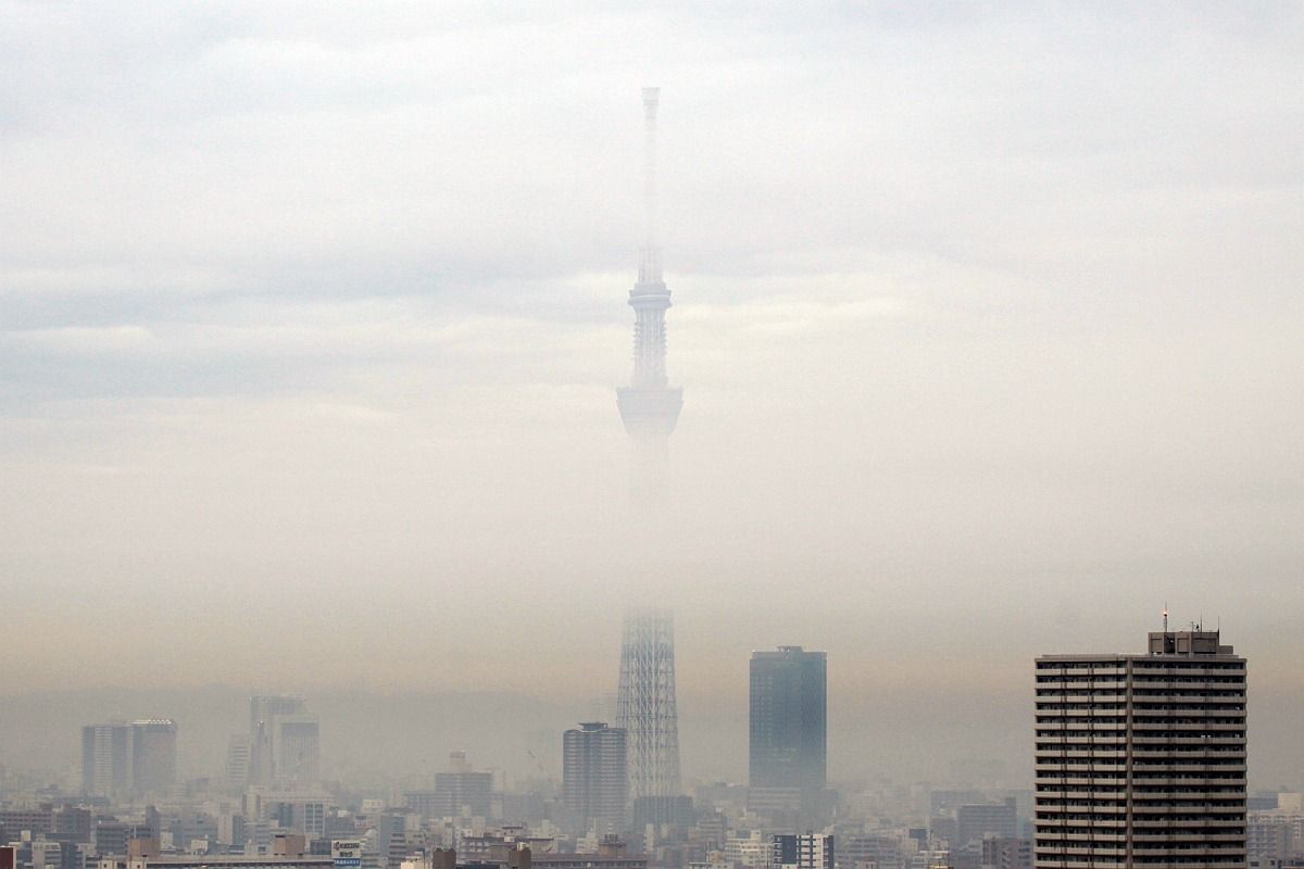 12年1月23日の東京スカイツリー 自宅から 東京スカイツリー定点観測所 12年1月23日の東京スカイツリー 自宅から 東京スカイツリー定点観測所