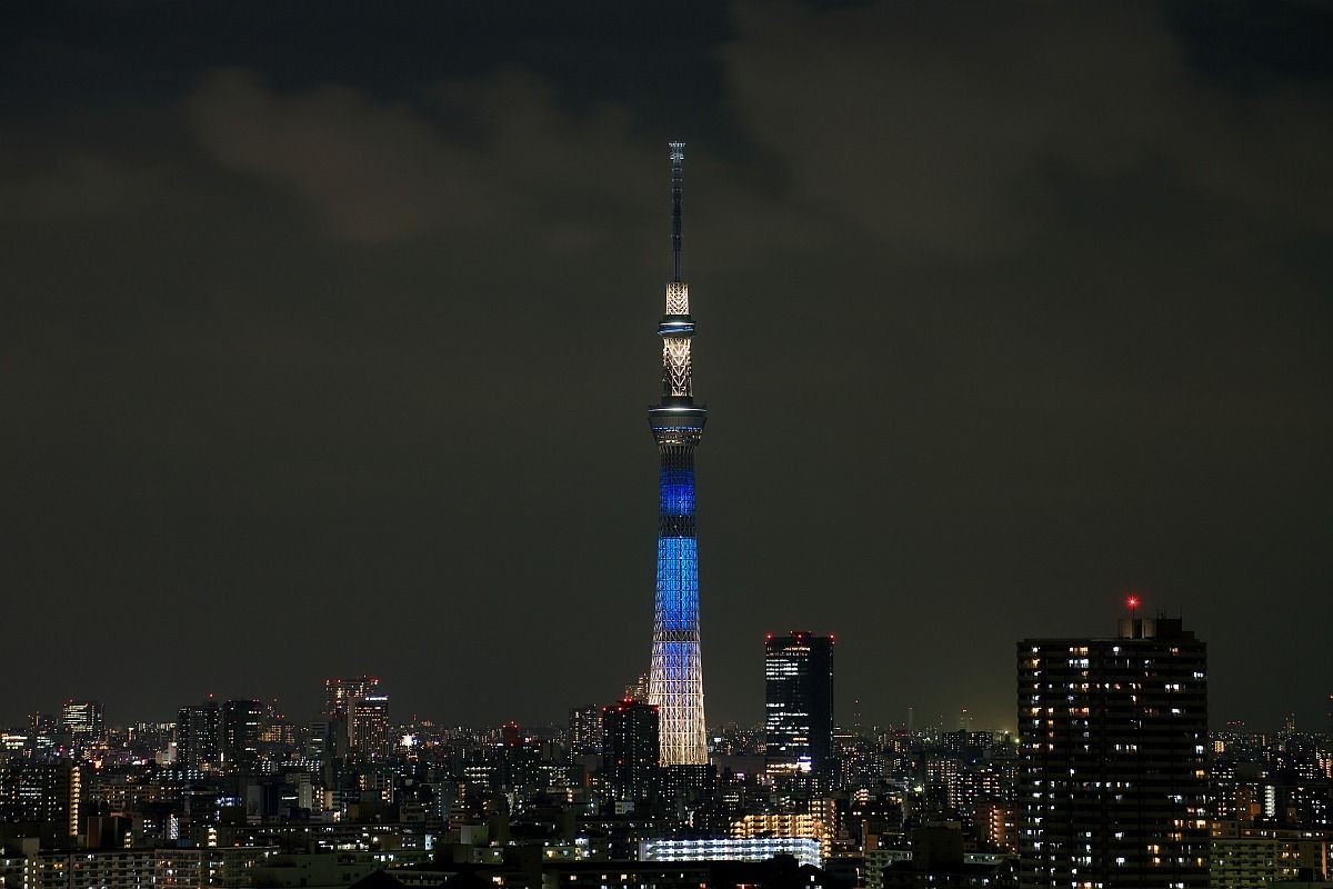 東京スカイツリー定点観測所 七夕