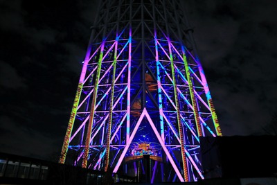 東京スカイツリープロジェクションマッピング