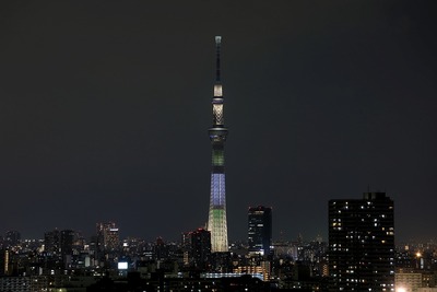 東京スカイツリー夜景「ゆり」