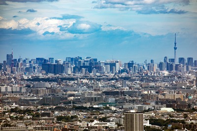 東京タワーと東京スカイツリー