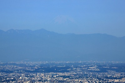 天望回廊から見た富士山