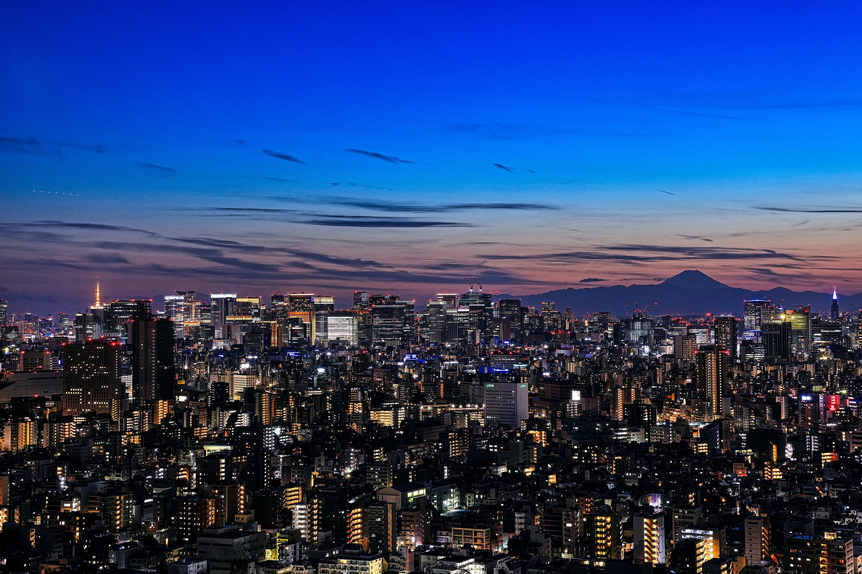 東京スカイツリーイーストタワーからの夜景 19年3月9日 東京スカイツリー定点観測所