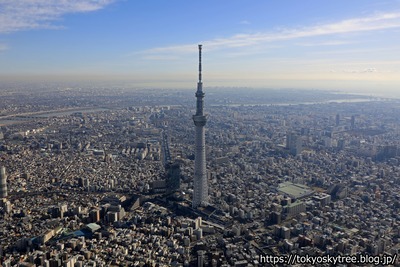 東京スカイツリー空撮