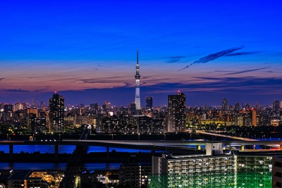 東京スカイツリー夜景