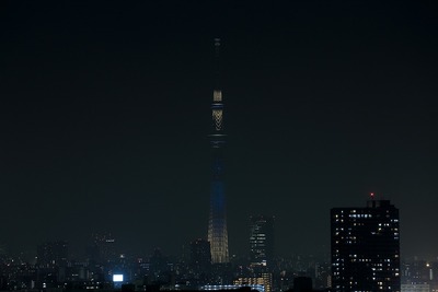 東京スカイツリー開業2周年記念特別ライティング『七夕』