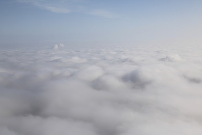 東京スカイツリーから見た雲海