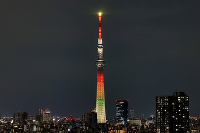 東京スカイツリー夜景「マリーゴールド」