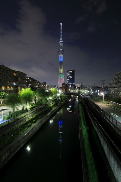 東京2020オリンピック2年前 特別ライティング