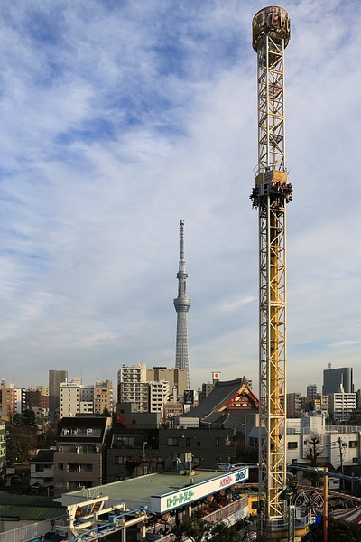 スペースショットと東京スカイツリー