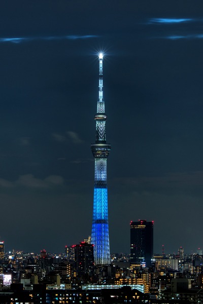 山梨県をイメージした特別ライティング