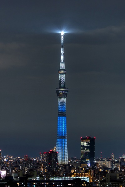 神奈川県をイメージした特別ライティング