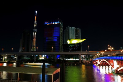 東京スカイツリーと吾妻橋