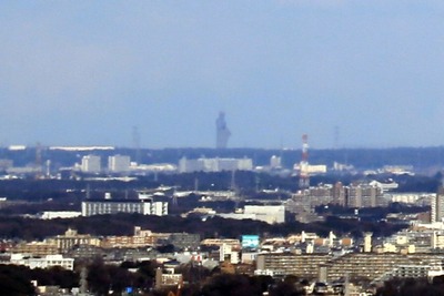 六本木ヒルズから見た牛久大仏