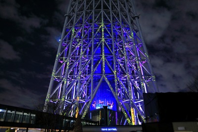 東京スカイツリープロジェクションマッピング