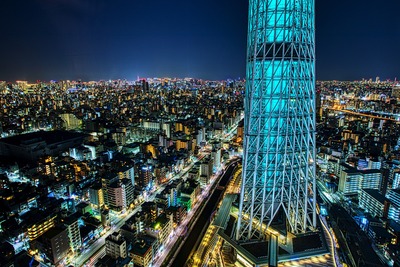 魔晄の色をイメージした特別ライティング