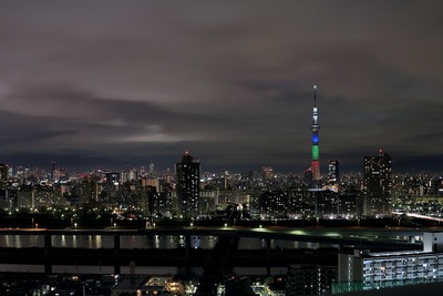 東京スカイツリー光の3原色