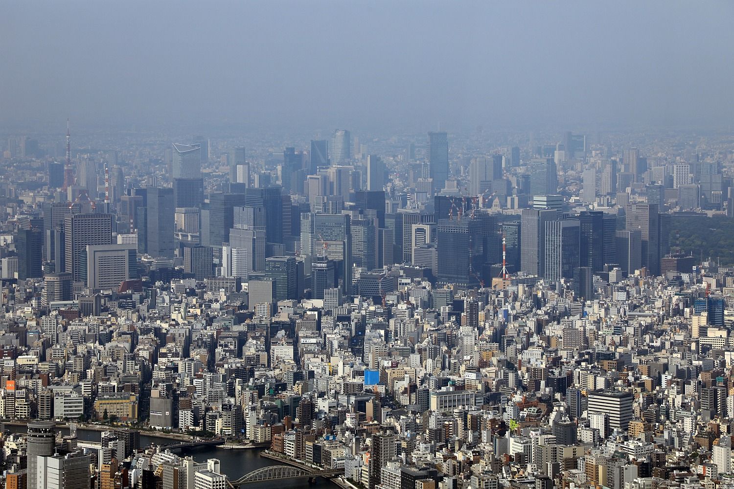 開業5周年の東京スカイツリーからの眺め 東京スカイツリー定点観測所