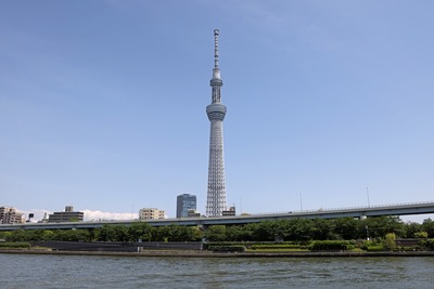 隅田川と東京スカイツリー