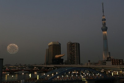 東京スカイツリーと第一会場