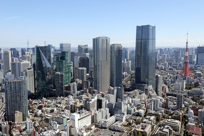 東京スカイツリーと東京タワー