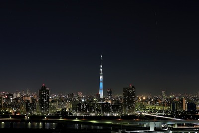 東京スカイツリーとISS