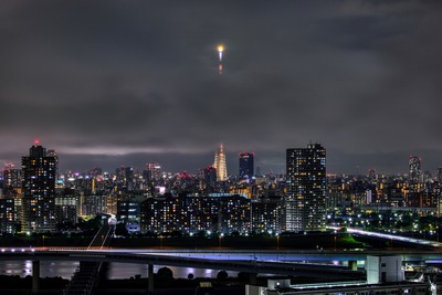 東京スカイツリー夜景「幟」