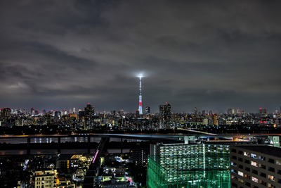Society5.0科学博を記念した特別ライティング