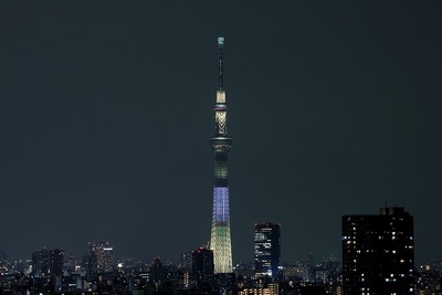 東京スカイツリー夜景「明花:ゆり」