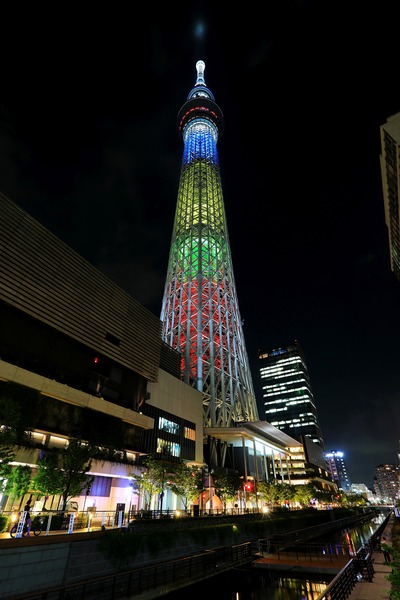 東京2020オリンピック2年前 特別ライティング