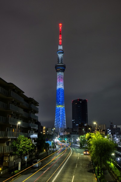 江戸川コナンをイメージした特別ライティング