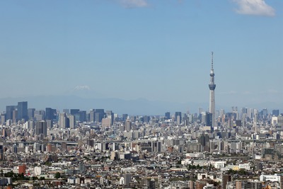 アイリンクタウン市川から見た東京スカイツリー