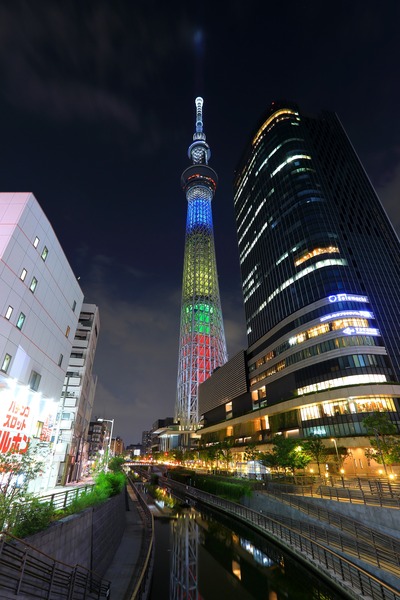 東京2020オリンピック2年前 特別ライティング