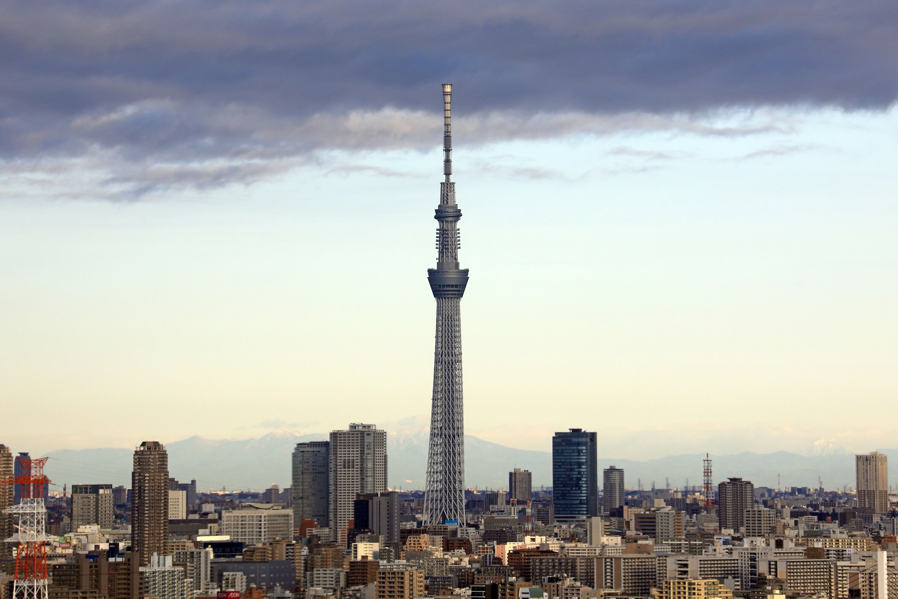 ダイヤと花の大観覧車から見た東京スカイツリー 年元旦 東京スカイツリー定点観測所