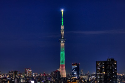 クリスマス特別ライティング「オーナメントツリー」