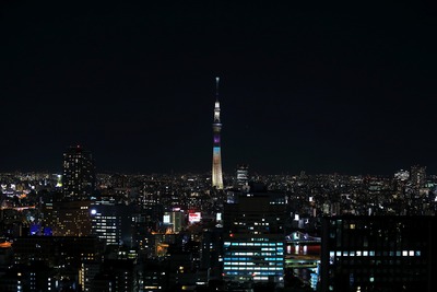 東京スカイツリー夜景「ラブリーショコラ」