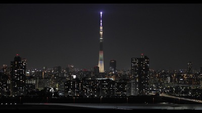 ドリカムコラボの東京スカイツリー特別ライティング