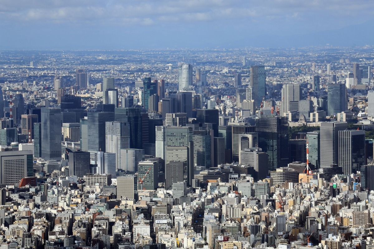 東京スカイツリーから見た東京駅周辺の超高層ビル群 12年8月19日 東京スカイツリー定点観測所 東京スカイツリーから見た東京駅周辺の超高層ビル群 12年8月19日 東京スカイツリー定点観測所
