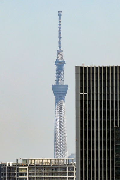 ニュウマン高輪 ルフトバウムから見た東京スカイツリー