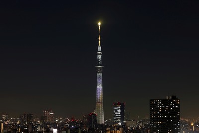空をイメージしたライティング