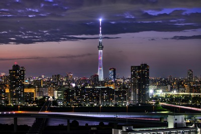 東京スカイツリー夕景